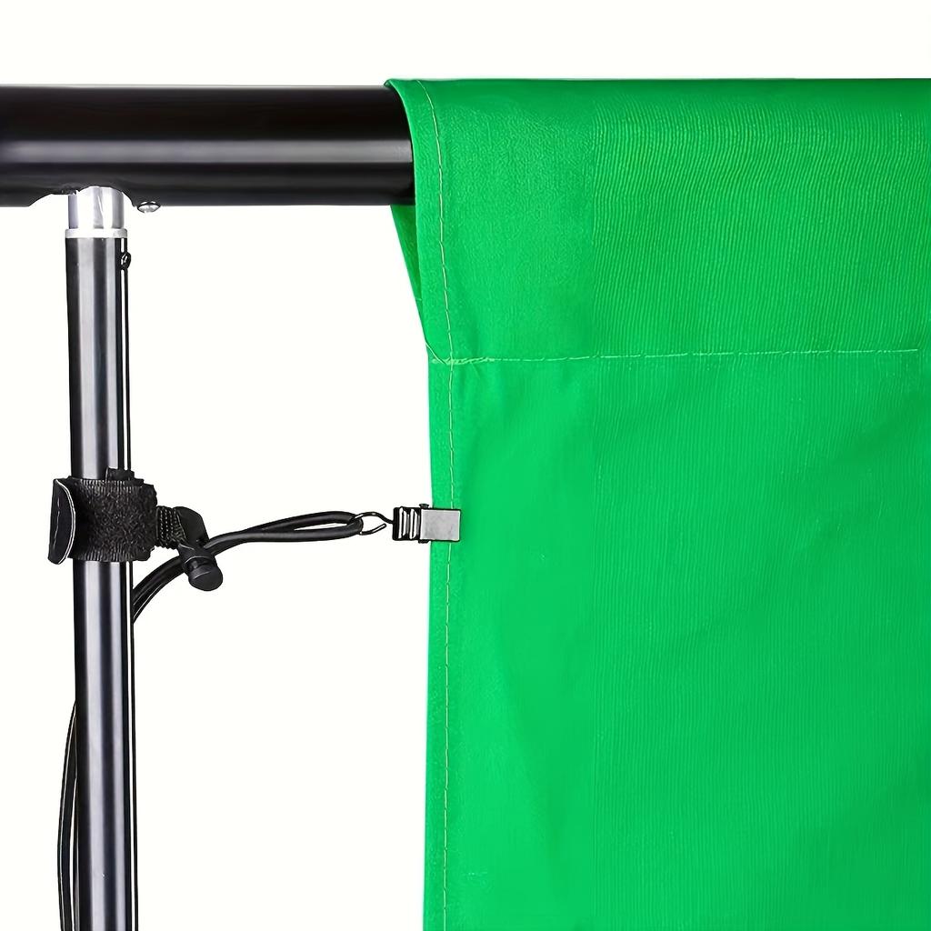 2/4Pcs Multi-Functional Photography Background Cloth Clips - Elastic Nylon Backdrop Fasteners, Windproof Holder for Clothes