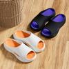 Summer Men Home Slippers Thick Bottom Beach Outdoor Slides Fashion Comfortable Non-slip Slippers Breathable Casual Women Indoor Slippers