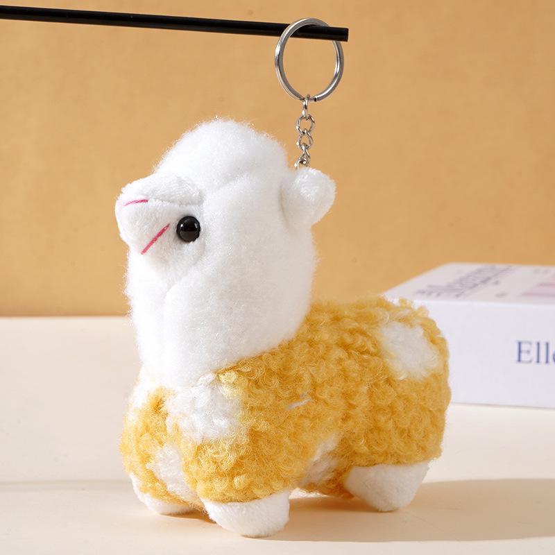 Alpaca Plush Keychain Decoration Doll Pendant