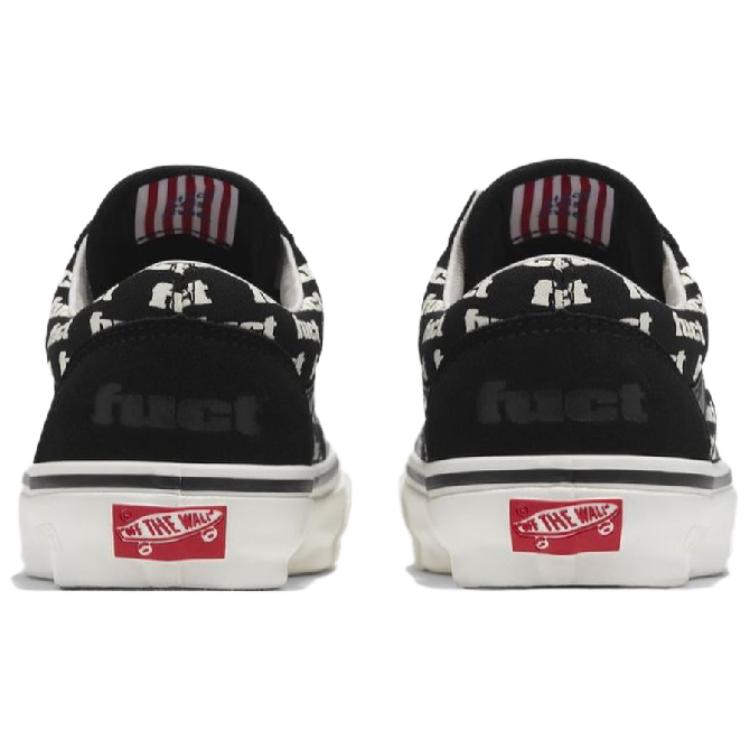 Vans Fuct X Slam Jam X Authentic Og Style 36 Low Top Skate Shoes Unisex Sneakers Black VN000NBKT501