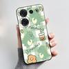 For ZTE nubia Z50 Ultra Z50Ultra Casing Aesthetic Cute Cat Cartoons Black Matte Soft Silicone Case Shockproof Back Shell Cover