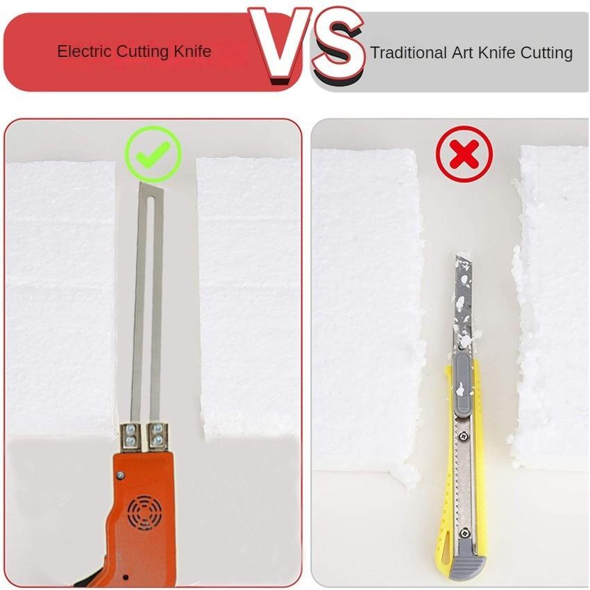 100W/150W/200W/250W Multi Functional Foam Hot Cutter KT Board Insulation Board Cutting Electric Knife Styrofoam Hot Cutting Tool