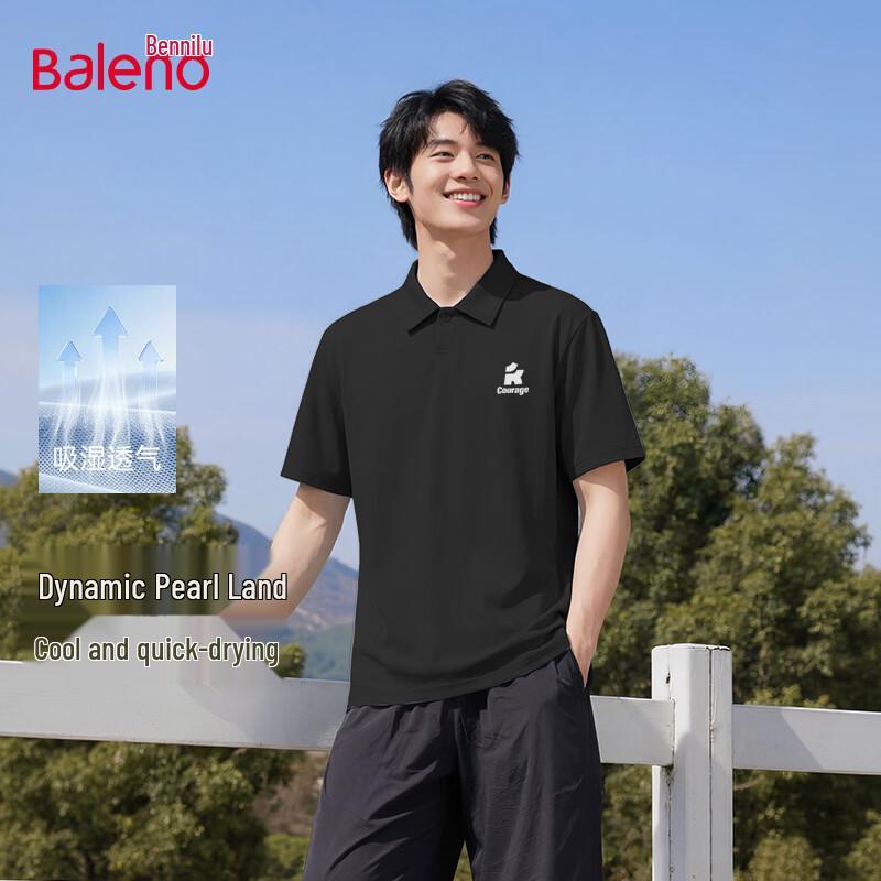 Baleno Men s Cooling Breathable Short Sleeve Polo Shirt 2XL