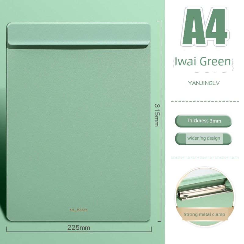 Deli Writing Widened Vertical Record Drawing Board Folder