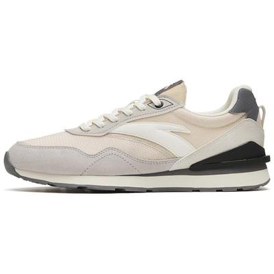 Tênis Esportivo Casual de Cano Baixo Antiderrapante Resistente ao Desgaste Feminino Off-White Cinza 922328855-1