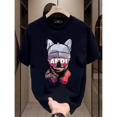 Módní trend Harajuku Léto Redtube Čistá bavlna Tričko s krátkým rukávem pro muže 2024 Nový volný nadměrný párový outfit