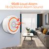 Smart Siren Alarm Tuya Zigbee Sound Light Sensor Smart Alarm Siren 90Db Alert App Remote Control Home Security Protection System