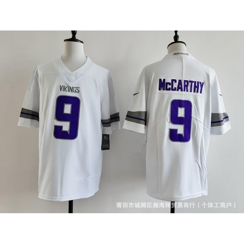 Vikings Team Football Jersey 22 Number Embroidered Rugby Shirt Adult Unisex