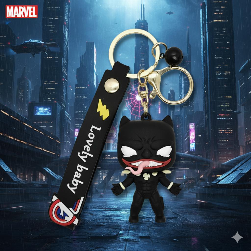 Брелок Веном Venom детский на рюкзак, ключи игрушка антистресс 6 см