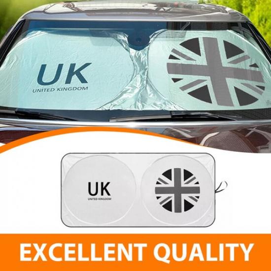 For Mini Cooper Countryman Car Windshield Sun Shade Union Jack Heat Block Cover