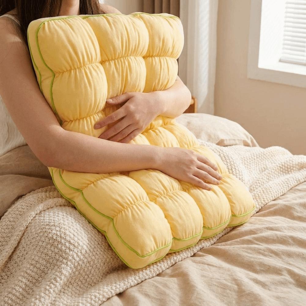 Slow Rebound Quilted Sleep Pillow Fluffy Neck Support Pillow Creative Sleeping Pillow  Adult