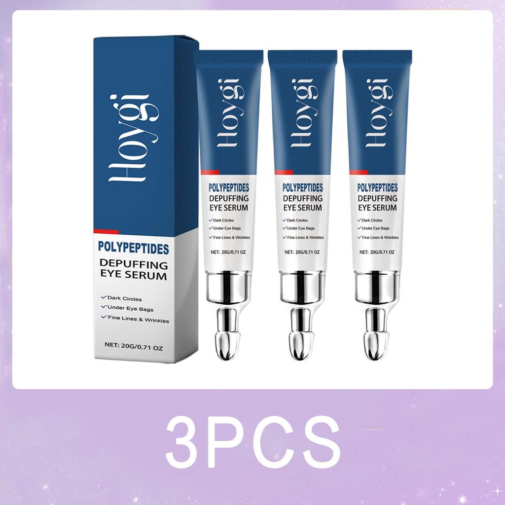 Peptide Eye Serum Reduce Fine Line Dark Circle Improve Skin Elasticity Crow’s Feet Eye Bag Removal Anti-Puffiness Under Eye Care