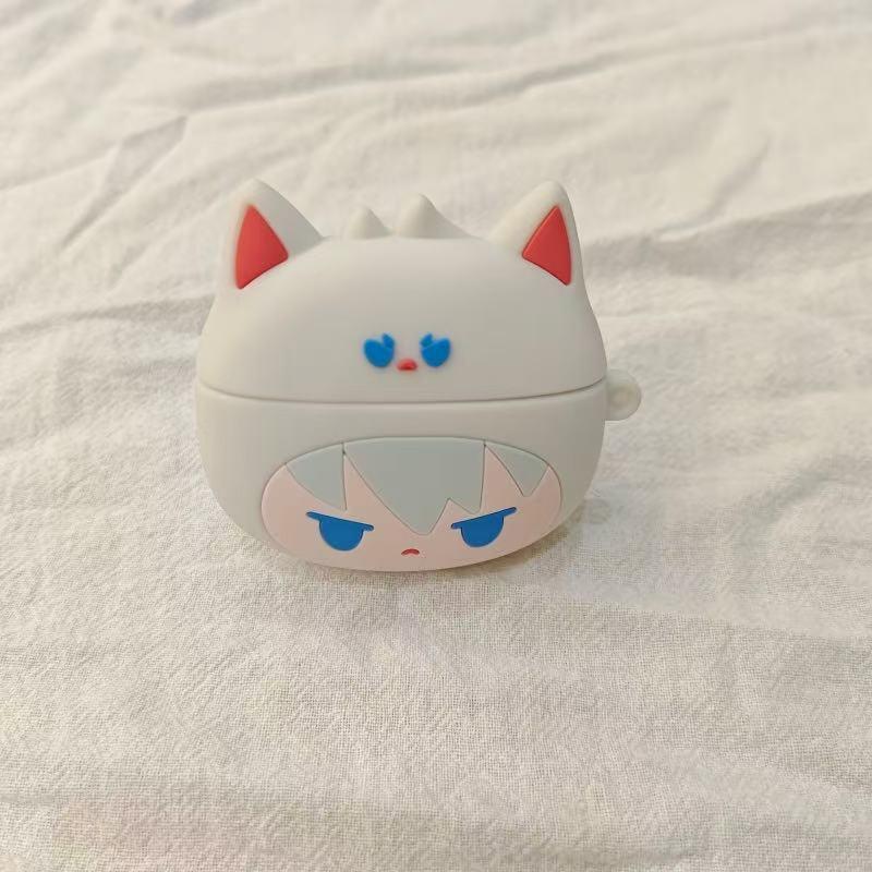 Cartoon Pattern Silicone Case for AirPods Pro 3 - Cute, Soft, Bluetooth Compatible Earphone Protector for Apple 1/2/4