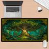 Giant tree of life large Mouse Pad Desk Mat NonSlip Durable Stitched Edge keyboard mouse mat Gaming mat mauspad