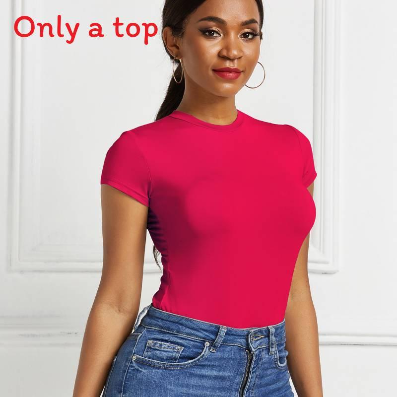 Elegant Womens T Shirt With Splicing Design For Casual Office Wear