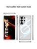 Samsung S26 Ultra Phone Case - Transparent Magnetic Wireless Charging with Rotating Bracket