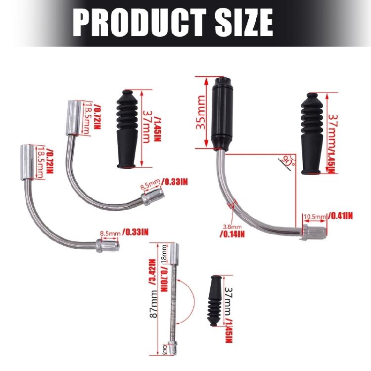 Bicycles Brake Pipe Mountain Bike Brake Noodles Universals Brake Noodles for Easy Installation