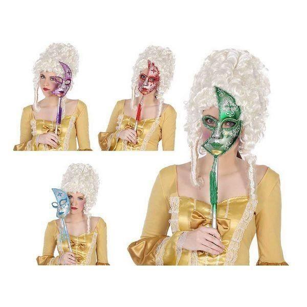 Masque - BigBuy - Lune Paillettes - Adulte - Fête - Ambiance Unique