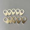Pack of 10 Metal Electric Guitar Knob Pointer Indicators Guitar Potentiometer Markers for Precise Volumes Tone Control