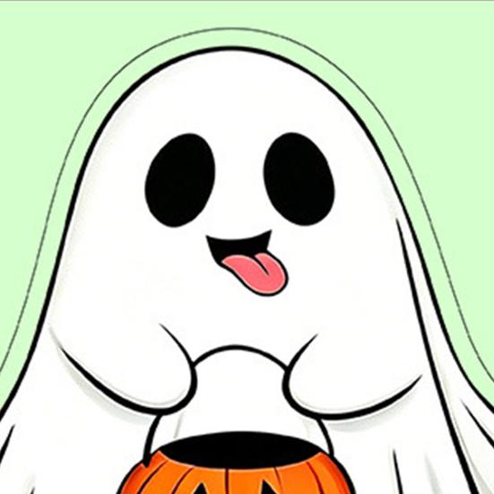 Cartoon Ghost Party Decorations Halloween Glow-in-the-Dark Wall Stickers, Cute Pumpkin Decals, Waterproof PVC Window Clings Removable Art