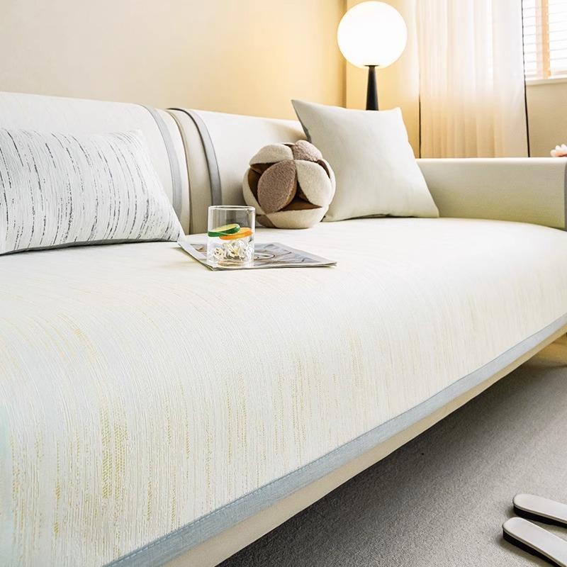 Ice Silk Sofa Cushion, Summer Mat, Seat Cushion, Nordic Simplicity And High-End Sense, Summer Leather Sofa Cover Cover Cloth Towel