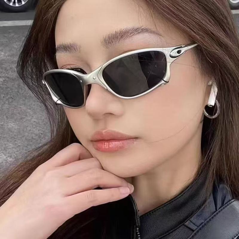 Fashion Colorful Sport Sunglasses Sun Glasses Goggles Gradient UV400 Windproof Sunglasses for Men Women Retro De Sol Masculino