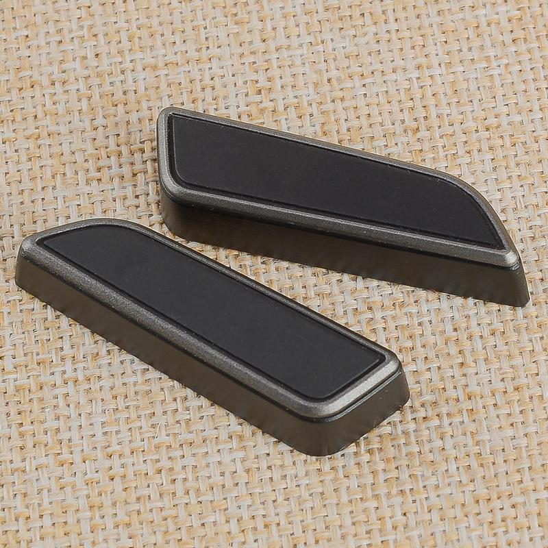 New 1 Pair Black Plastic Side Seats Cushion Forward Switch Buttons Fit for Tesla Model 3 Y - 1098840-01-D 1098842-01-D