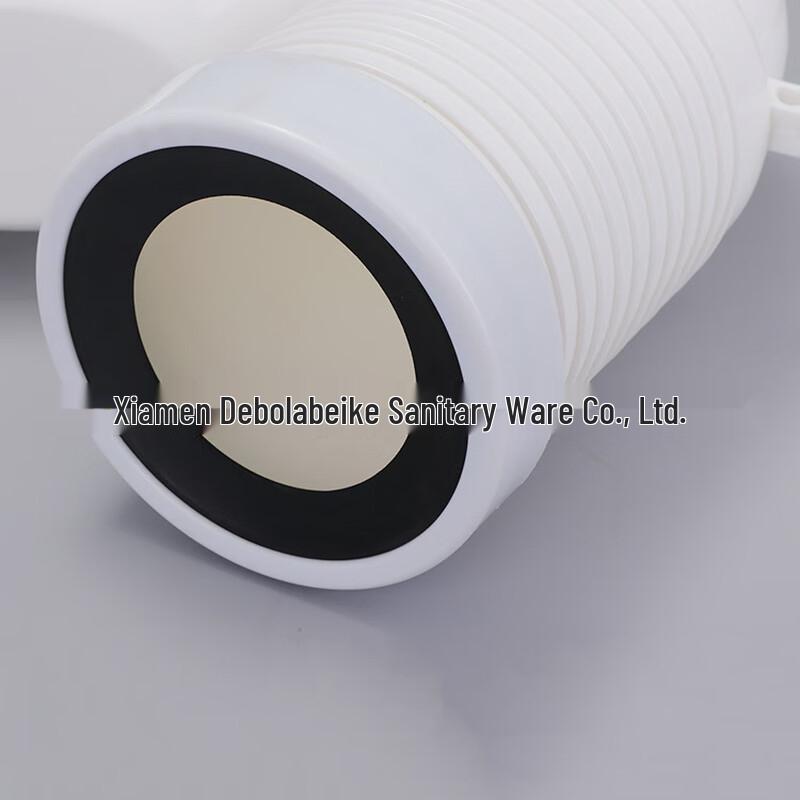 LANGZHIWEN Rubber Wall-Mounted Toilet Connector Elbow