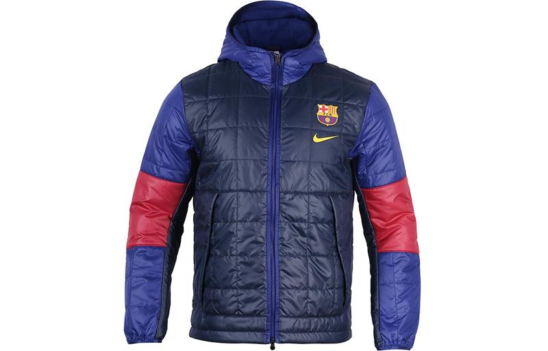 Nike Puffer Jacket Barcelona Men s Navy Blue DM0607-451 XXL