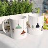 Ci486-Design Tasse 2er-Pack-Moderne Illustration Hell
