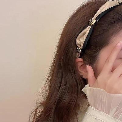 Shani Goldzing Luxury Celebrity Rose Headband Thin Hairband