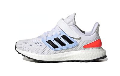 Pureboost 22 C Fabric Abrasion Resistant Low Top Kids' Running Shoes White Blue Kids' GZ2601