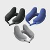 H-Shaped Inflatable Travel Neck Pillow - Portable for Airplane & Train Journeys