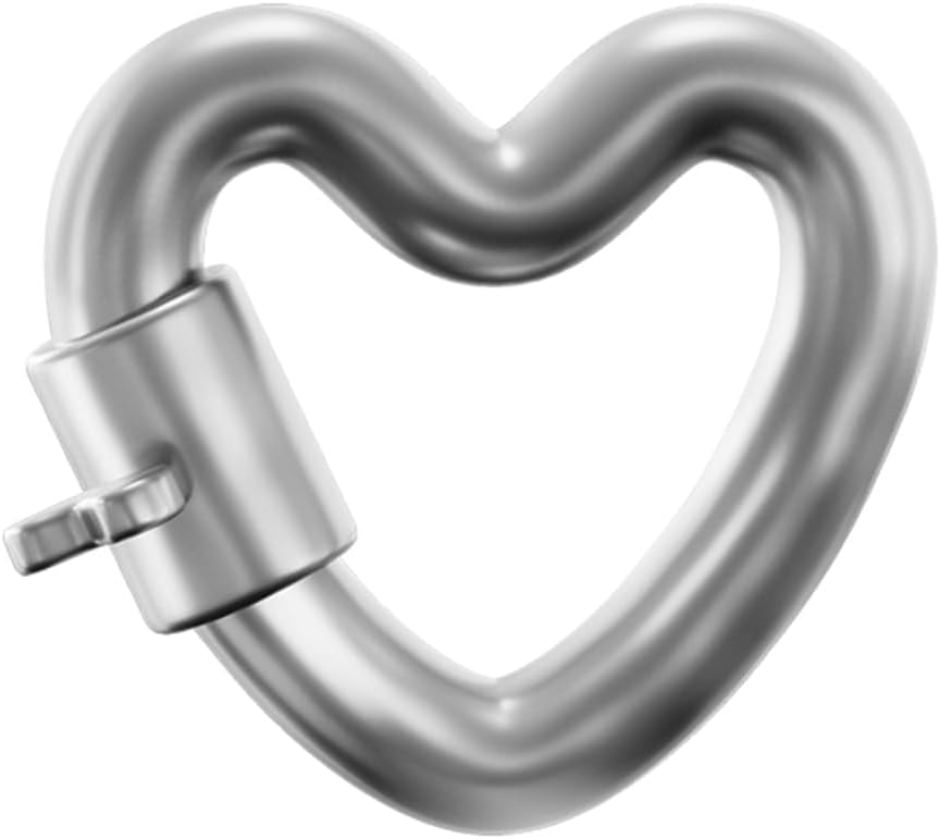 Permanent Bracelet Kit Locking Heart Clasp DIY Bracelet Set Couples FriendsFamily Unique Jewelry Valentine's Day