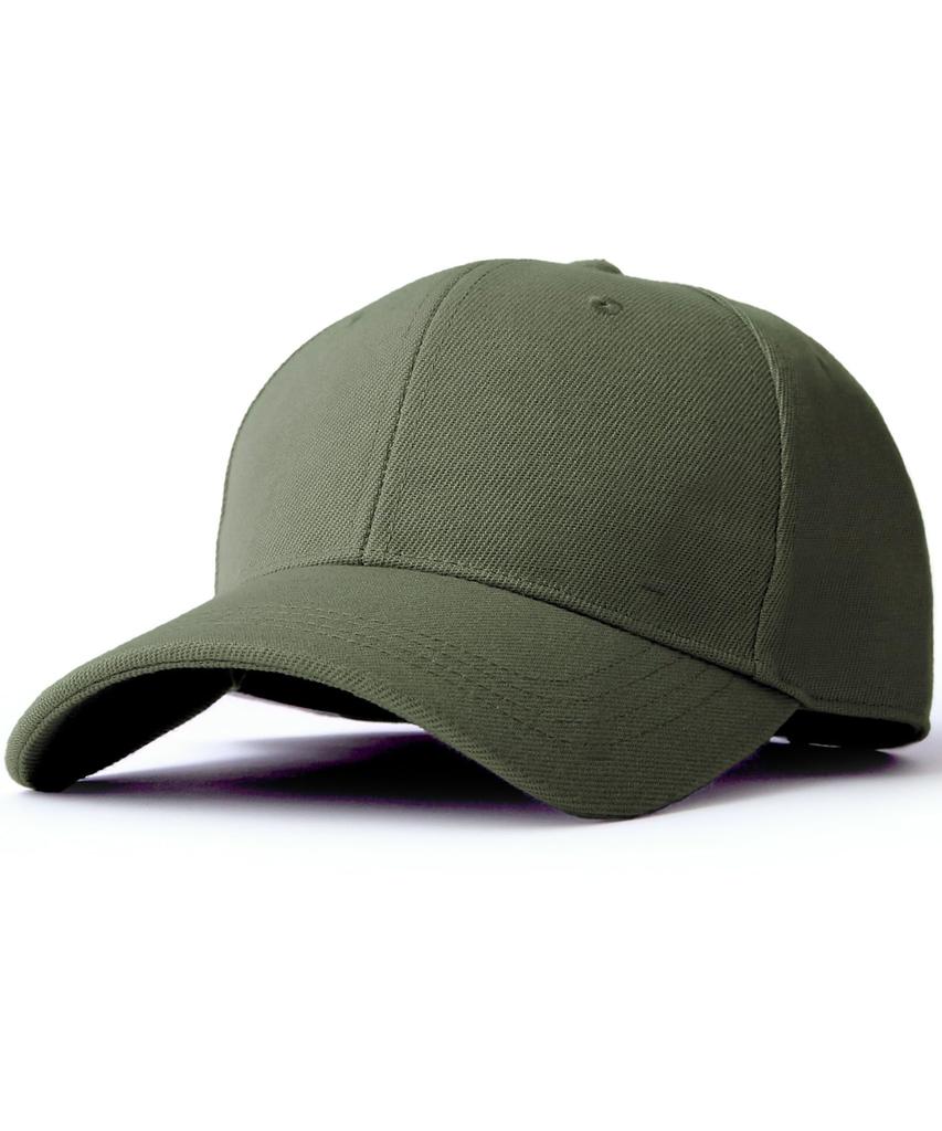 Durable Cap with UV Solid Perfect for Running and Stream Men's Deep-Fit Protection, Color, 100% Polyester, Baseball, (Khaki)