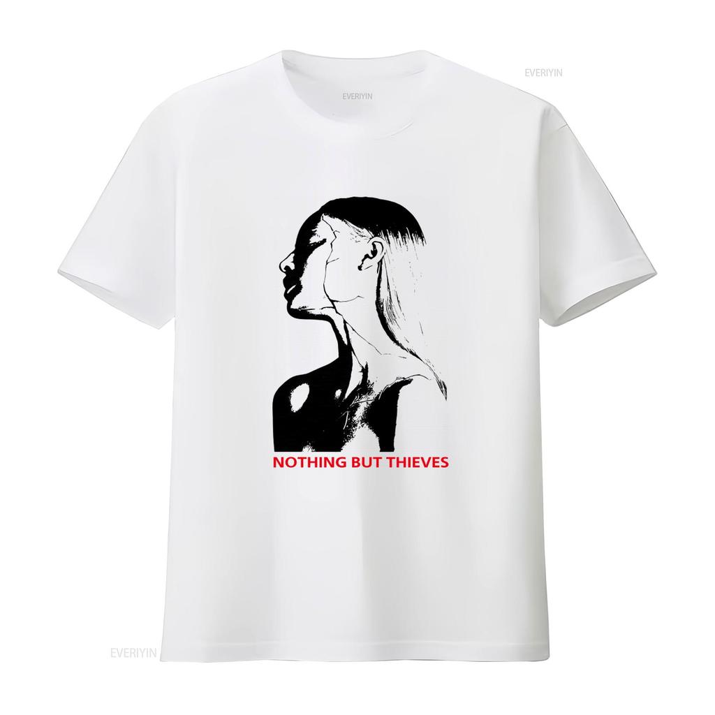 Nothing But Thieves T-Shirt Vintage Ästhetik Dead Club Stadt Konzert Fan Kunst Porträt Kunstwerk Neues Album Boho Stil Vintage
