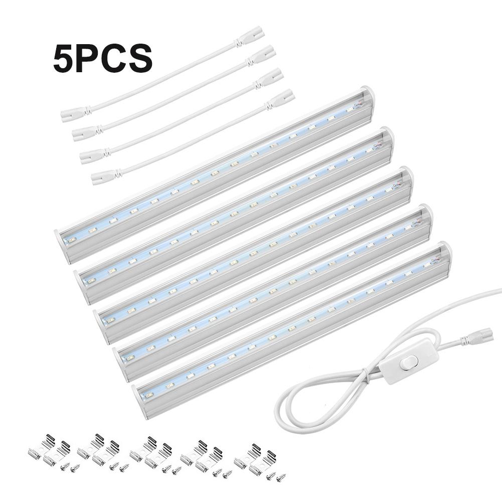 

AC220V 110V LED Grow Light LED Plant Light Bar Full Spectrum Phyto Lamp Tube T5 29 см для комнатных цветов, гидропонная система -Q