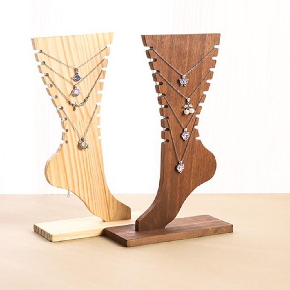 Foot Shaped Fashion Jewelry Display Stand Large Capacity Jewelry Storage Rack  Home Decors