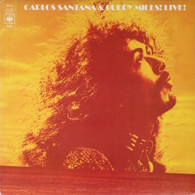 LP Record CARLOS SANTANA  BUDDY MILES  Carlos Santana  Buddy Miles Live S65142 CBS 1972 UK Jazz Used