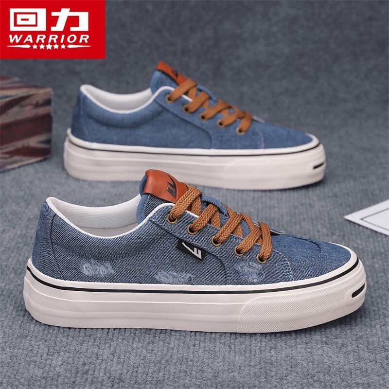 Warrior M409T Men s Low-Top Canvas Retro Casual Shoes 43