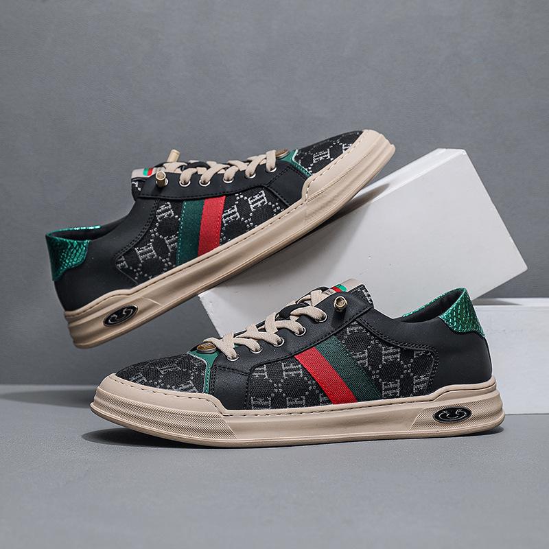 Old Beijing Cloth Shoes Men's Breathable Fashion Trend Men's Shoes Autumn New Versatile European Trendy Shoes