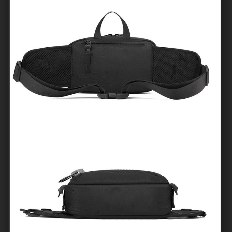 Outdoor Multi-Purpose Men's Waist Bag Korean Fashion Casual Chest Pack Crossbody Shoulder Bag for Travel Hiking Daily