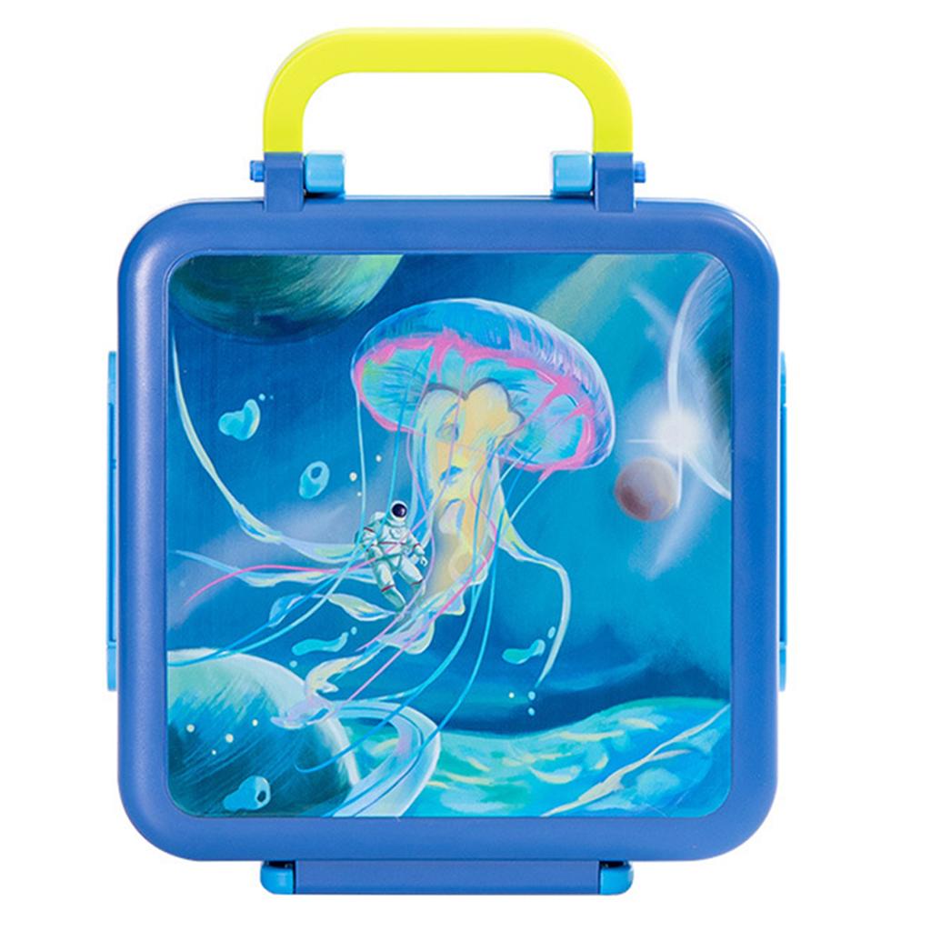 Bento Box For Kids Adult With Cutlery Snack Box For Outdoor Activities