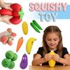 Frugt Squishy Legetøj Jordbær Vandmelon Banan Stresslindrende Klemmelegetøj Blødt Langsomt Stigende Reducer Tryk Til Voksen Fødselsdagsgave