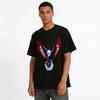 American Bald Eagle Print Casual T-Shirt Unisex Trendy Top Pure Cotton T-shirt