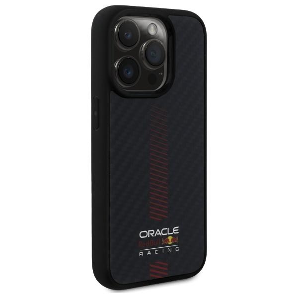 Red Bull Rbhmp14L24Cfgsmk Iphone 14 Pro  6.1 Hardcase Czarny/Black Carbon Fiber Power Bar Magsafe