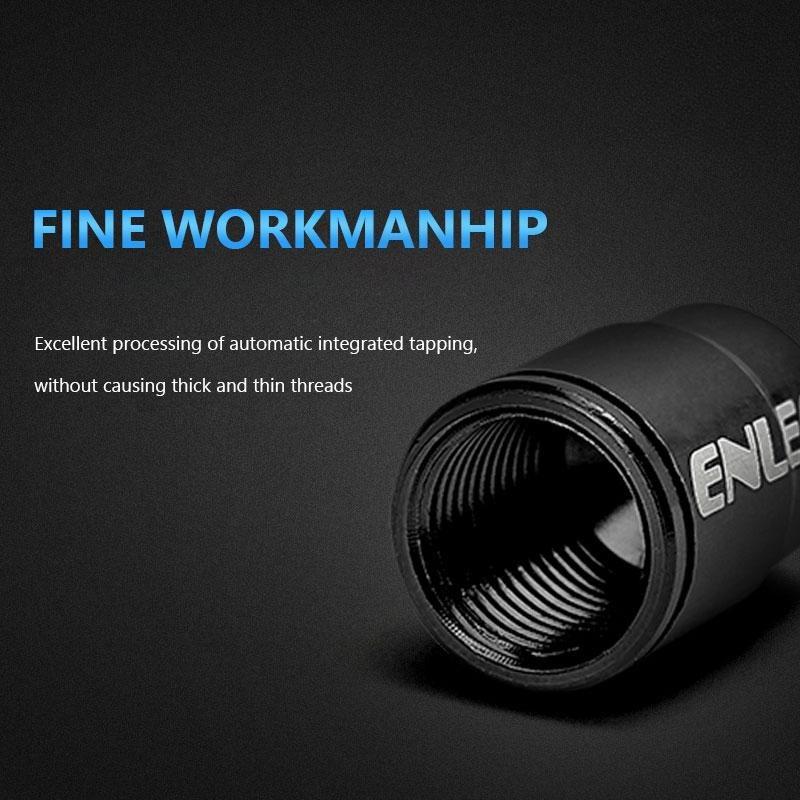 1 Pair Universal French Mouth Valve Cap Aluminum Alloy Rocket Shape Bicycle Electric Vehicles Valve Cap