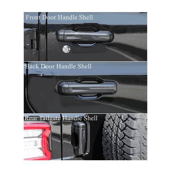 

5-Piece Door Handle Covers for 2018-2023 Jeep Wrangler JL/JLU No specific size
