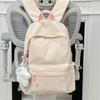 Zaino Scolastico Ragazza Semplice Versatile Zaino Studente Universitario Studente Scuola Media Zaino Carino Ricamato con Fiocco Zaino da Viaggio