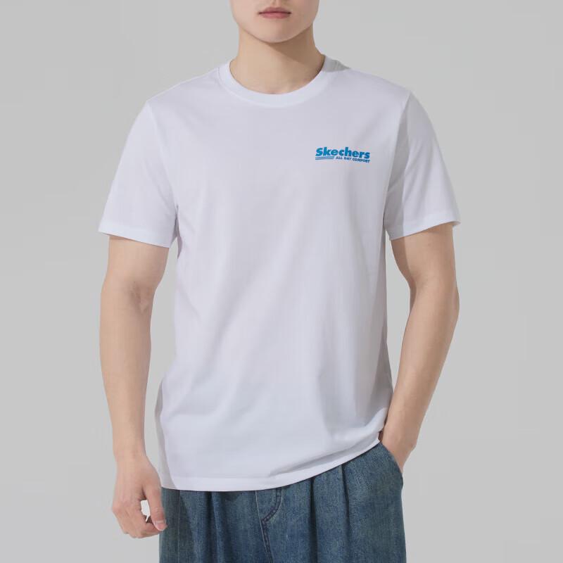 Skechers Unisex Running Training Short Sleeve T-Shirt XL 1680₽